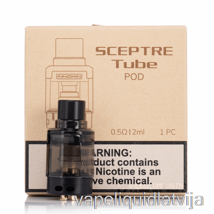 Innokin Scepter Tube Maiņas Pods 2ml Uzpildāmi Pods Vape šķidrums